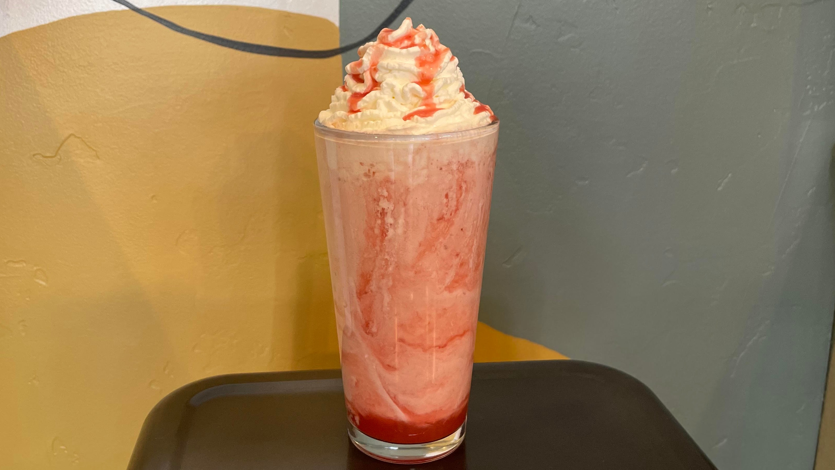 Strawberries and Cream Frappe