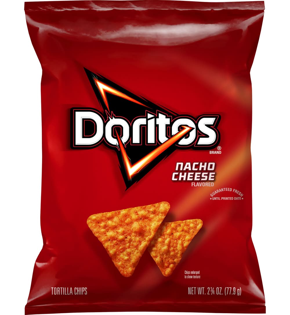 Doritos Tortilla Chips, Nacho Cheese (2.75 oz)