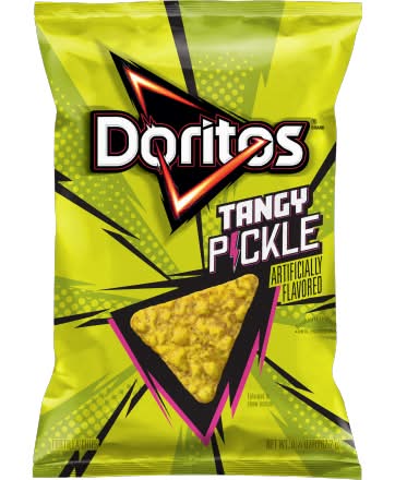 Doritos Tortilla Chips, Tangy Pickle (9.25 oz)