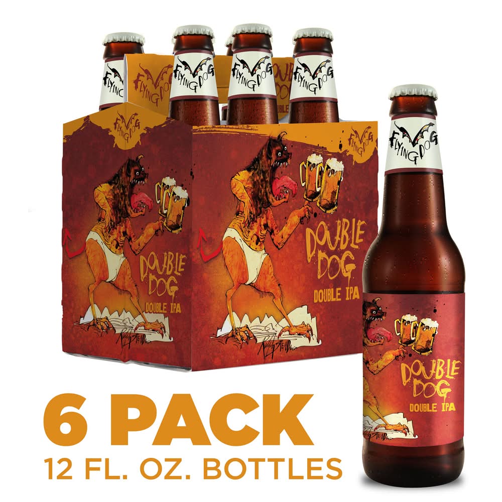 Flying Dog Double Dog Double Ipa (6 x 12 fl oz)