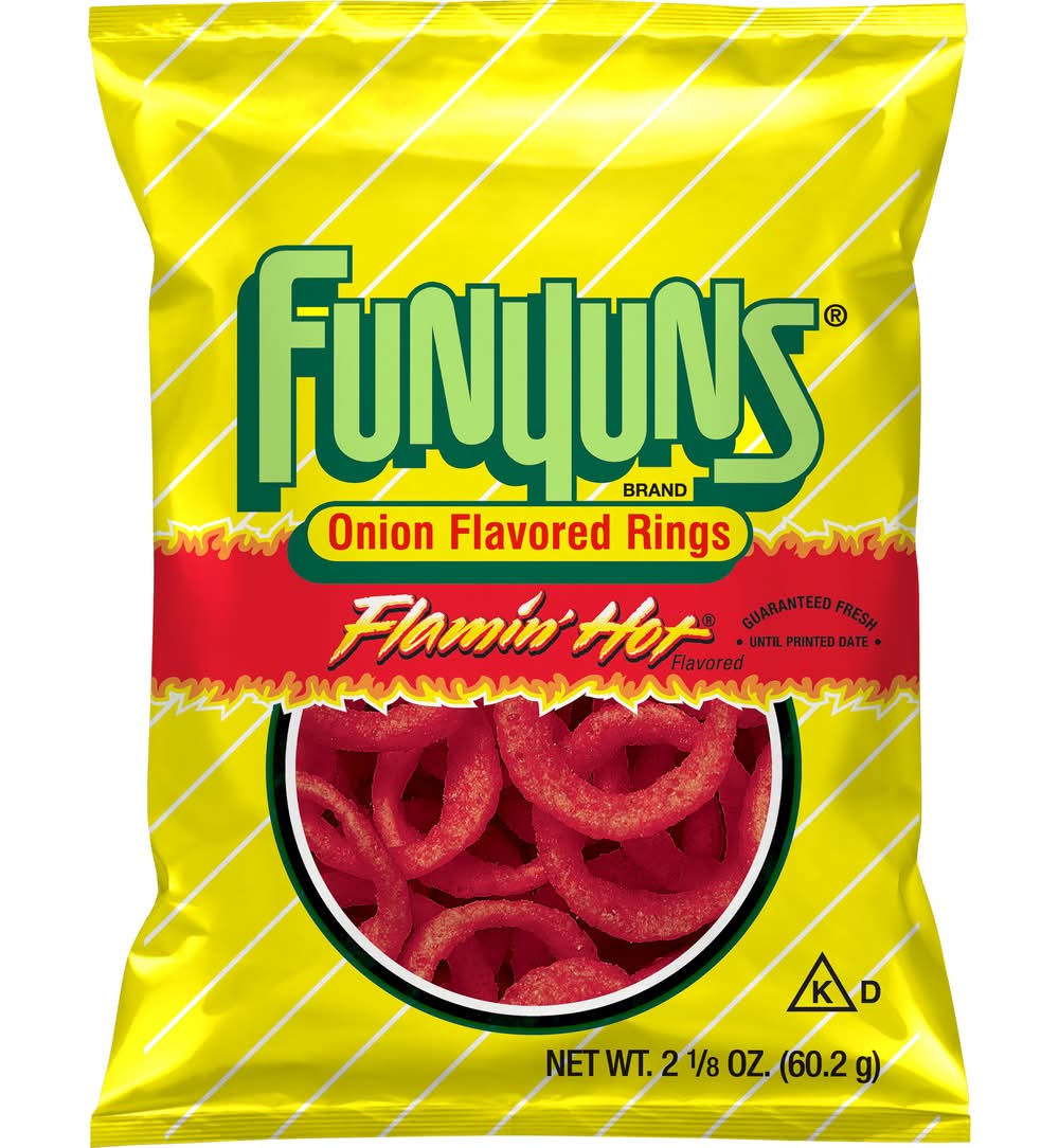 Funyuns Flamin Hot Rings, Onion (2.12 oz)