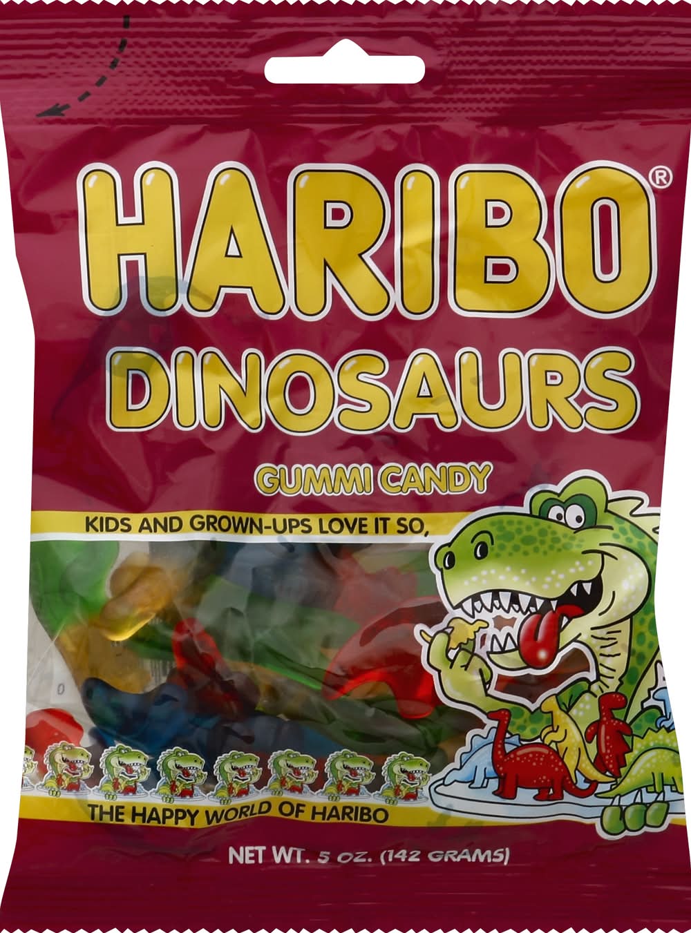Haribo Dinosaurs Gummi Candy (5 oz)