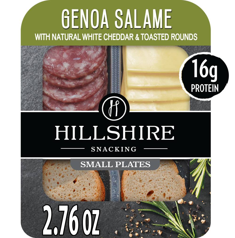 Hillshire Genoa Salame and Cheddar Cheese Small Plates (2.76 oz)