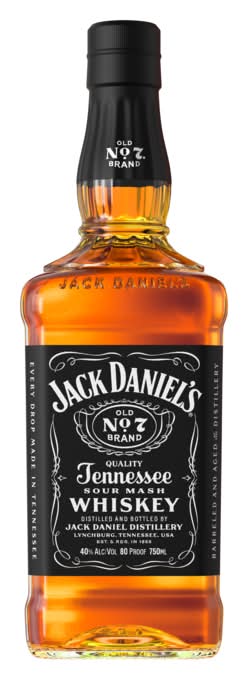 Jack Daniel's Old No 7 Tennessee Sour Mash Whiskey (750 ml)