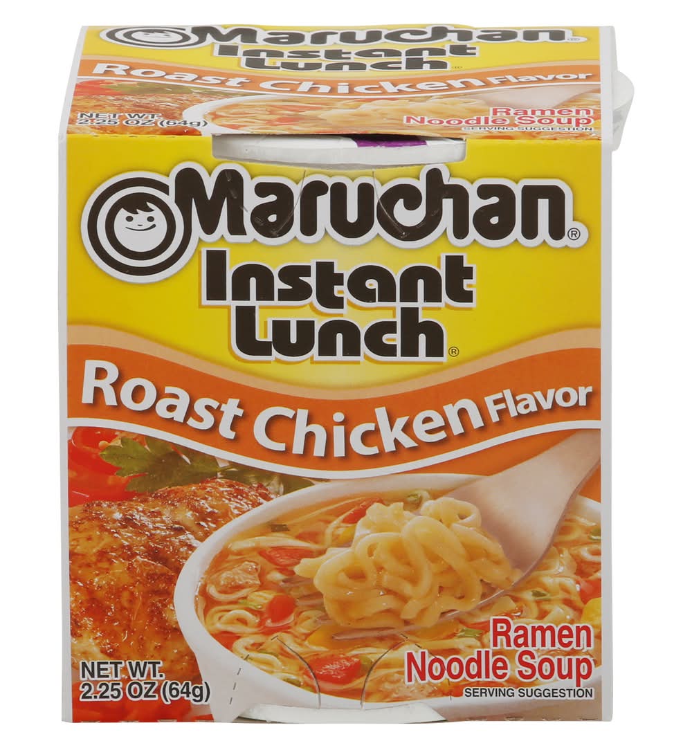 Maruchan Instant Lunch Ramen Noodle Soup, Roast Chicken (2.25 oz)