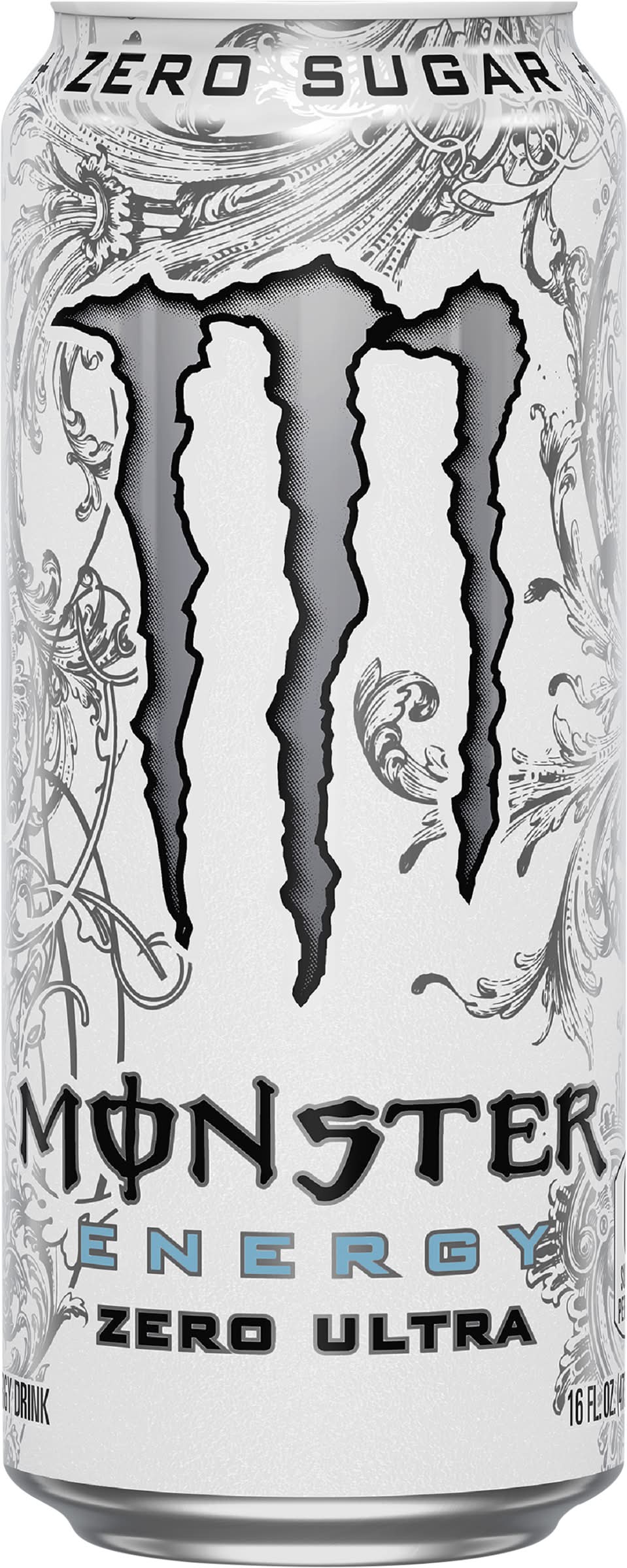 Monster Energy Zero Sugar Ultra Energy Drink (16 fl oz)