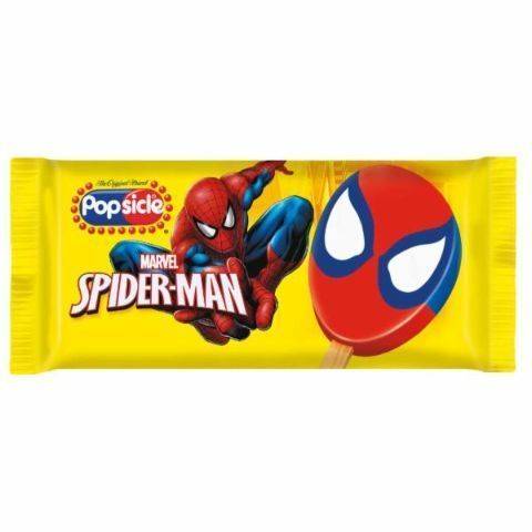 Popsicle Spider Man Ice Cream Bar (3.38 oz)
