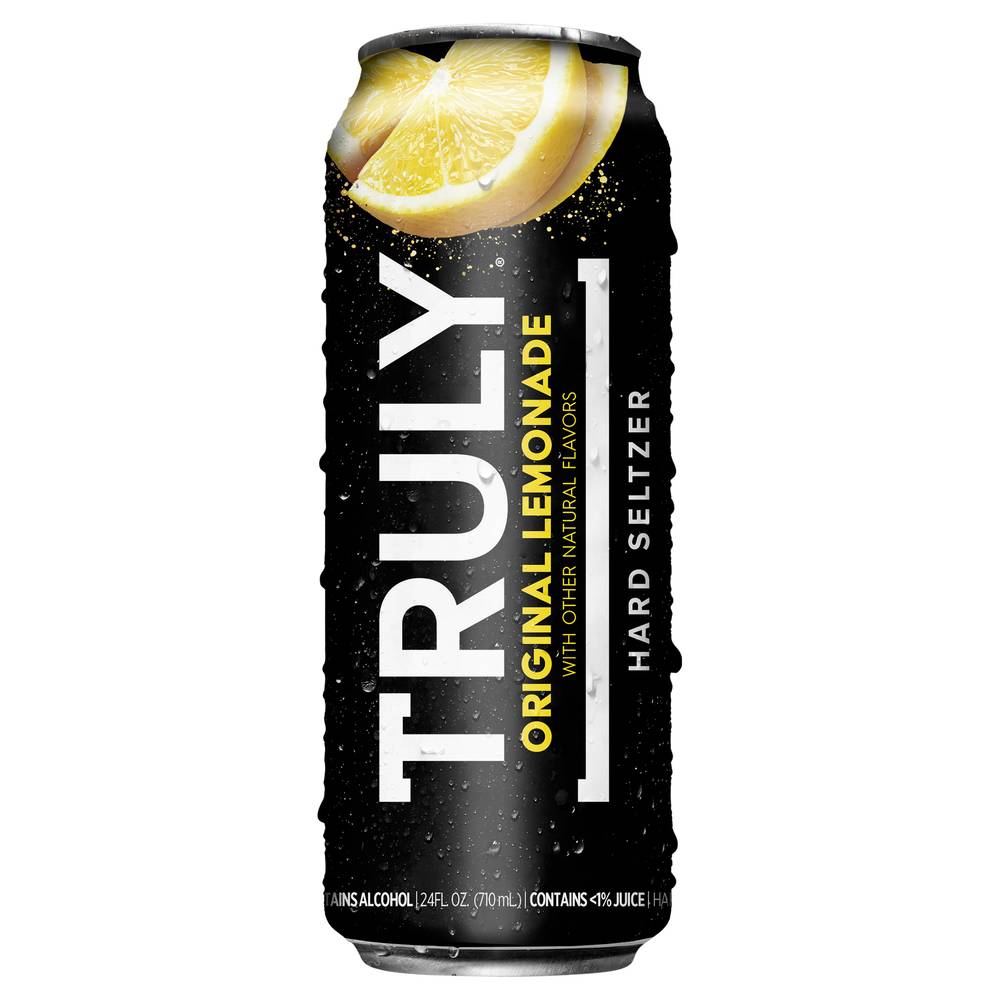 Truly Original Hard Seltzer Beer (24 fl oz)