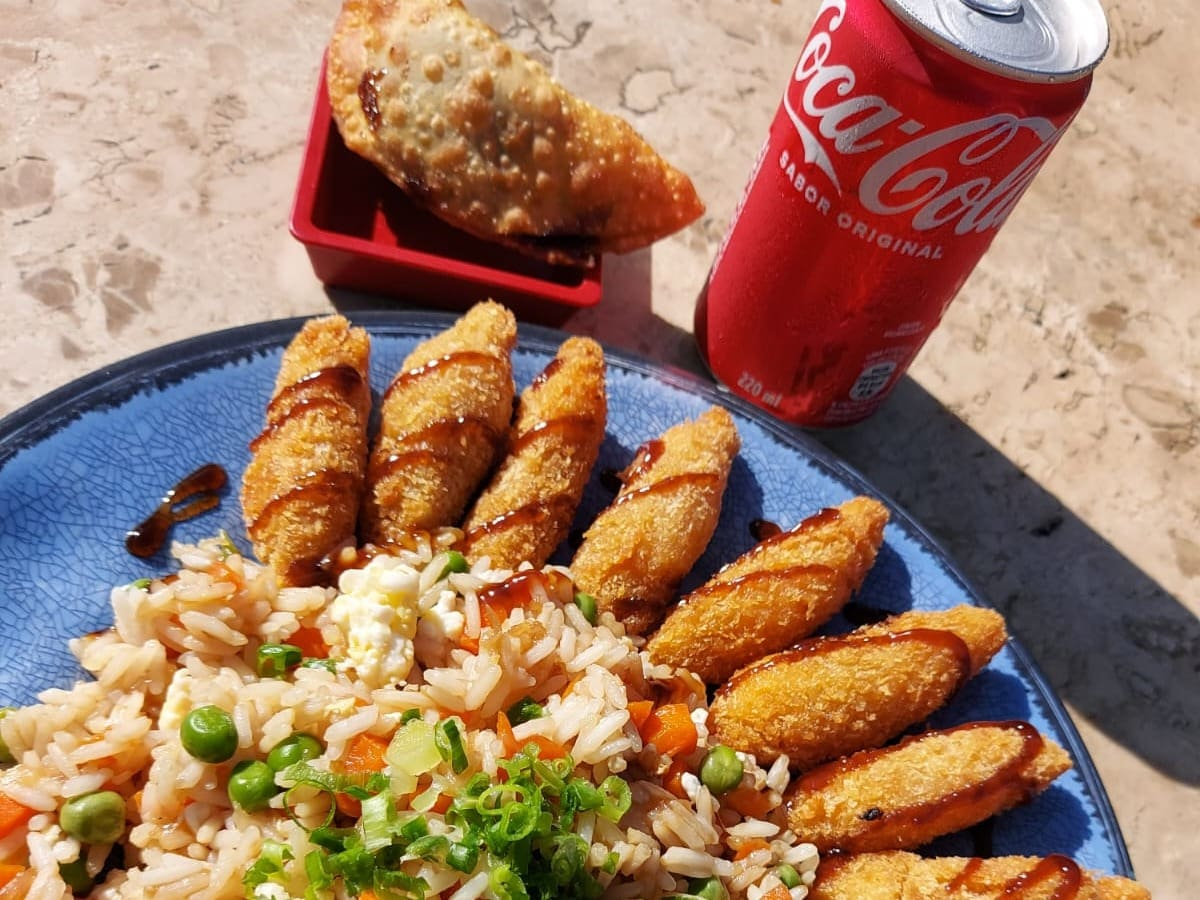 Combo Almoço Exe+camarão+sobremesa+refri