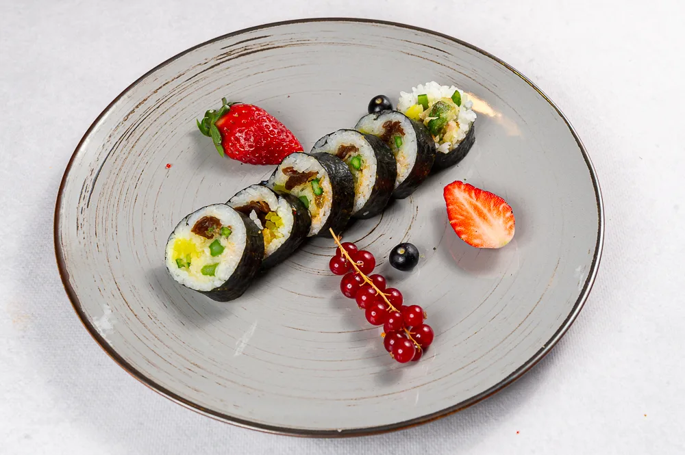Futomaki szparag w tempurze