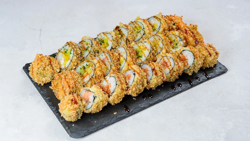 Tempura Set - wszystkie rolki w tempura panko