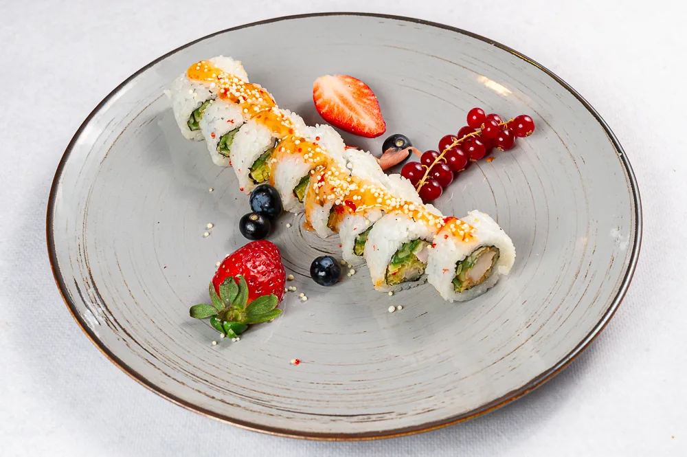 Uramaki chicken panko