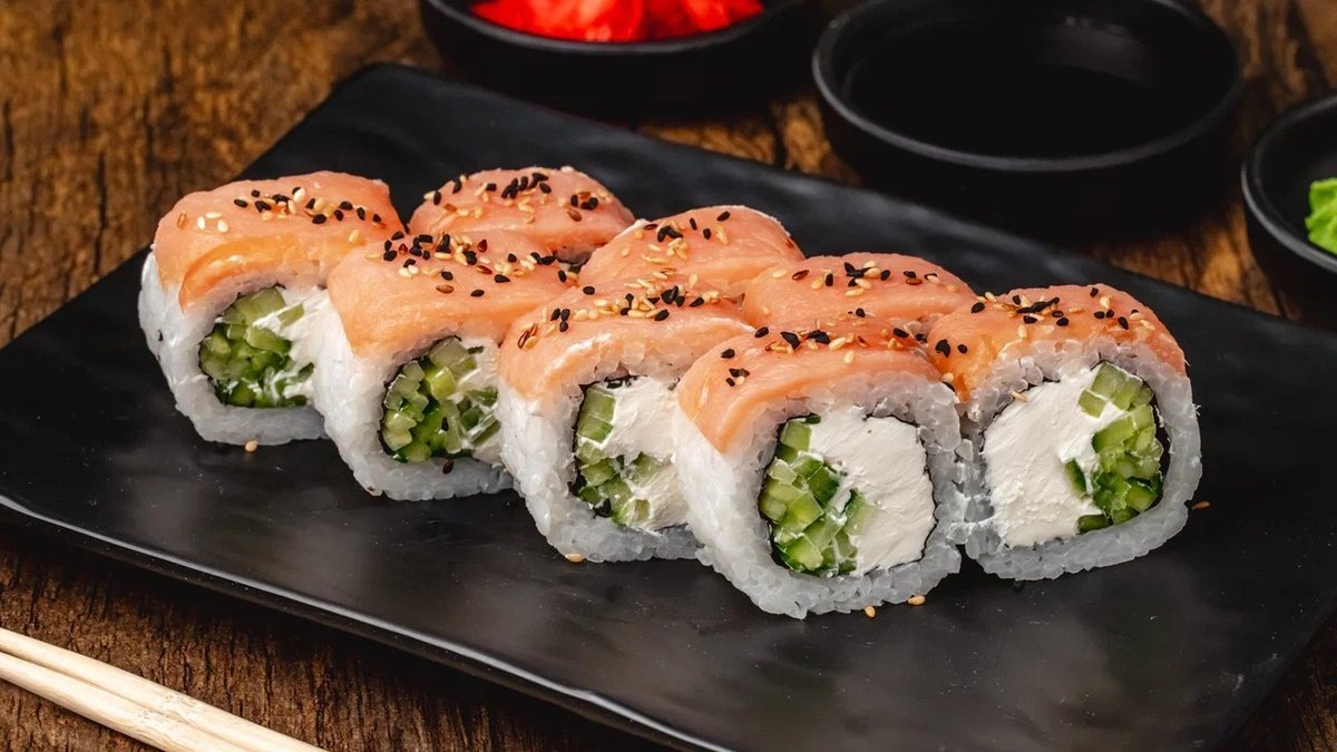 Filadelfiya Ebi Roll (8 ədəd)