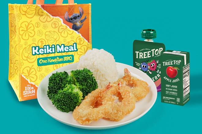 Crispy Shrimp Keiki Meal