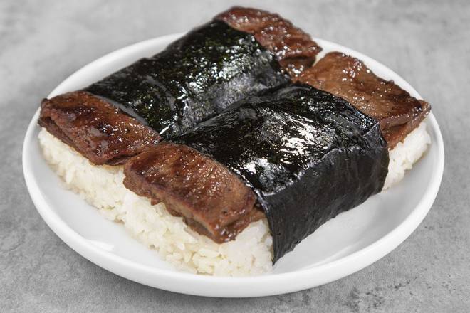 Hawaiian BBQ Beef Musubi (2 pcs)