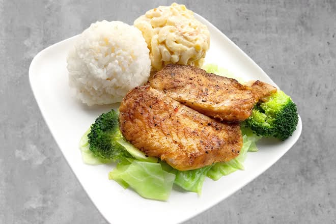 Island Spice Grilled Fish Mini Meal