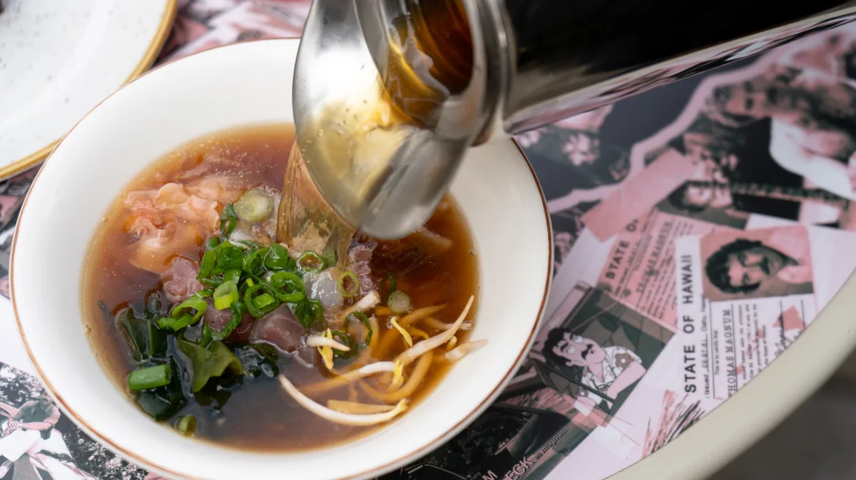 Tuna Poké Soup