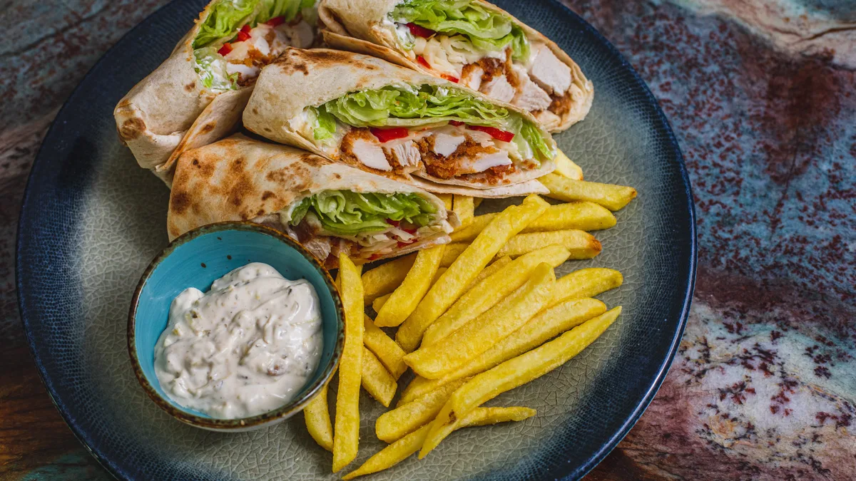 Crunchy tortilja