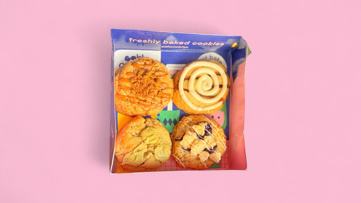 4er Cookie Box