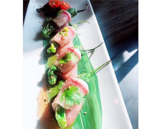 Yellowtail with Shishito