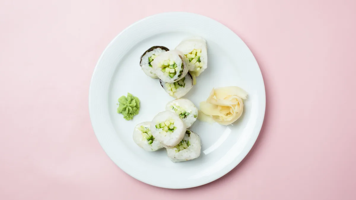 134. Gurken Cream Cheese Rollen