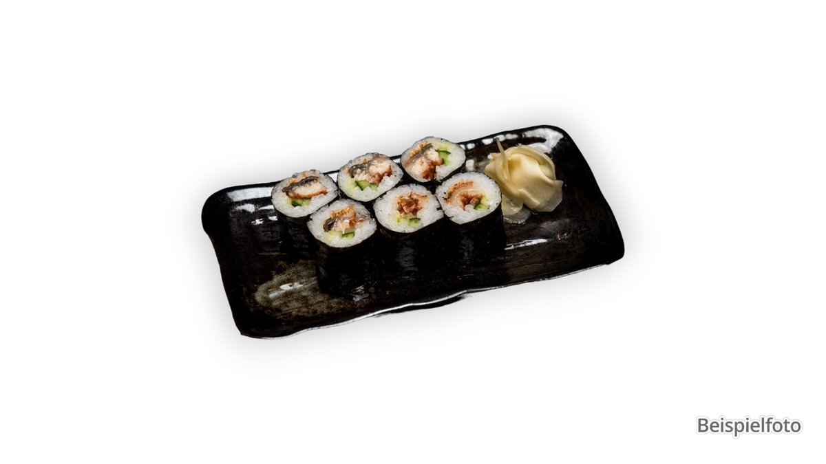 19. Gegrillter Aal Maki