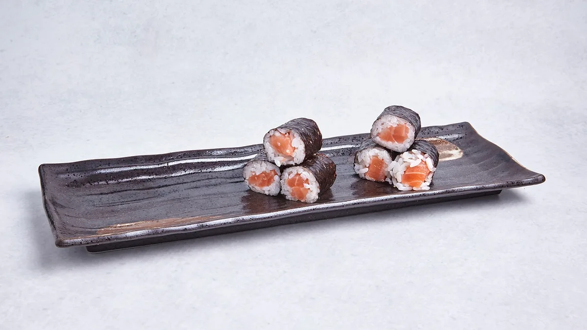 10 Lachs Maki