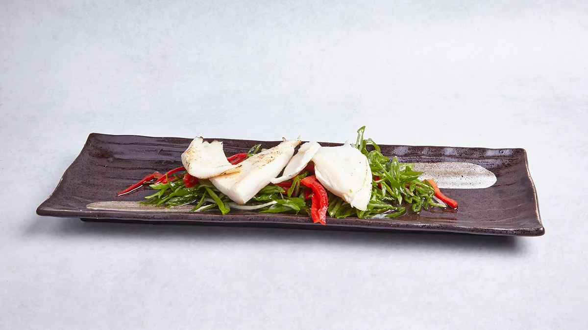 103 Yaki Zakana flambierter Butterfisch