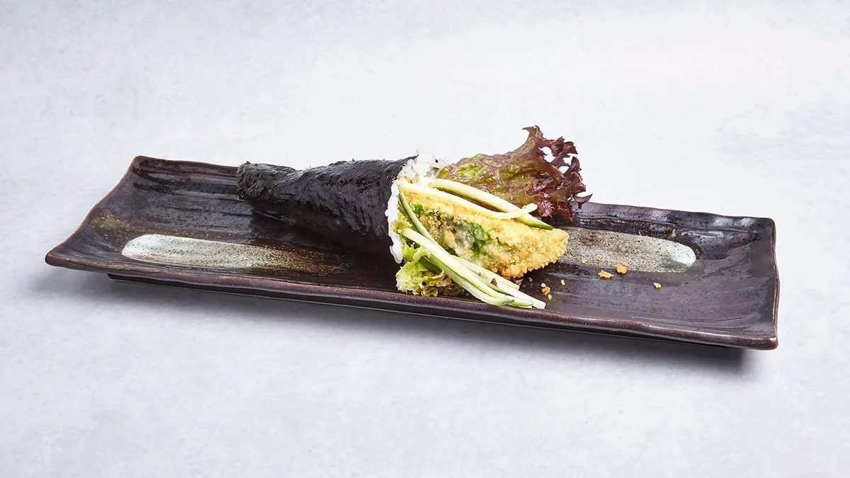 Frittierte Avocado Temaki