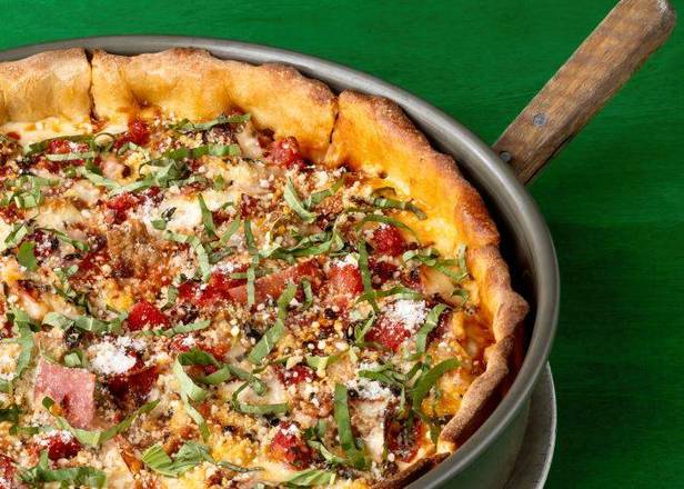 Pan Clark St. Meat Pizza