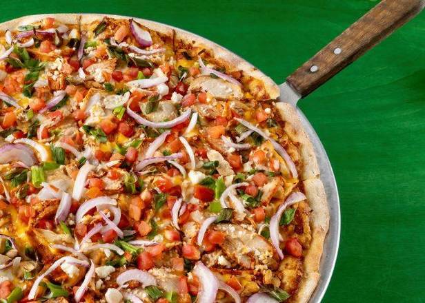 The Yahoo Barbecue Chicken Pizza