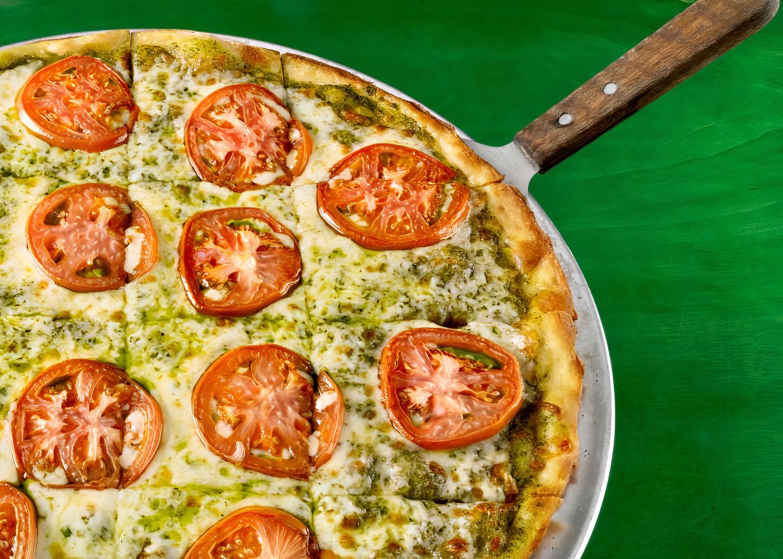 Oregano's Own Pesto Pizza