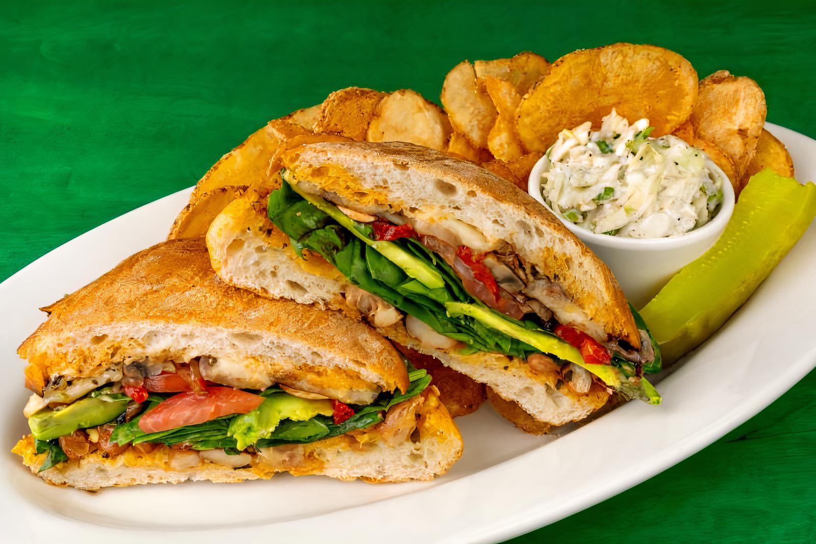 Veggie Stuffed Sandwich