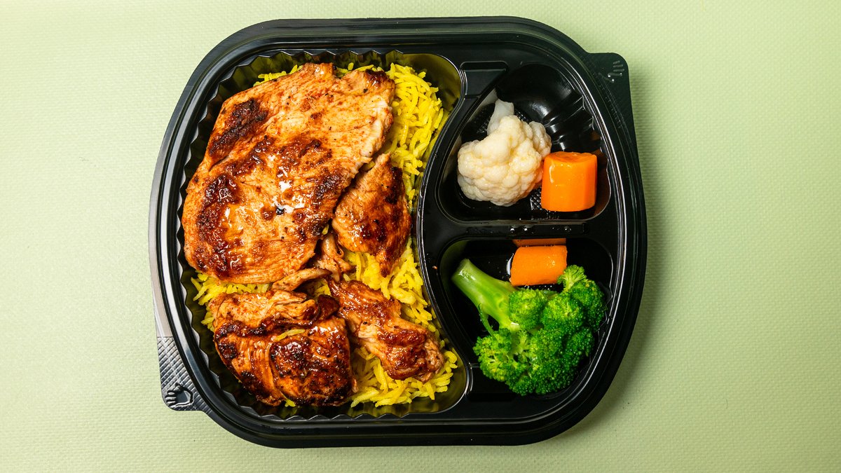 Chicken Fillet and Broccoli and Basmati Rice