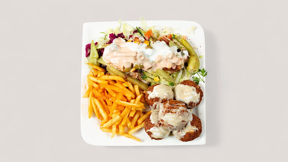 11. Falafel-Teller