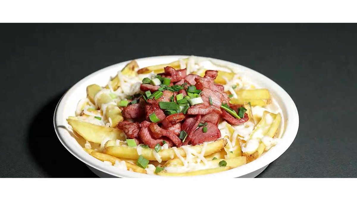 Cheesy fries bacon box