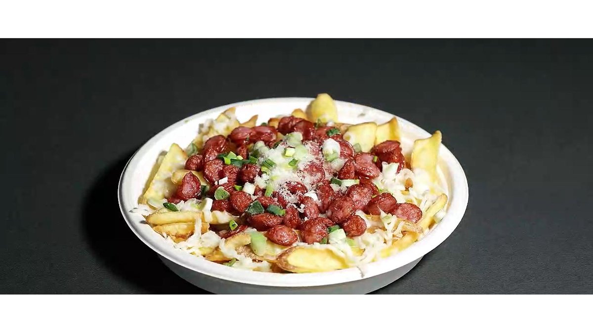 Cheesy fries sausage box