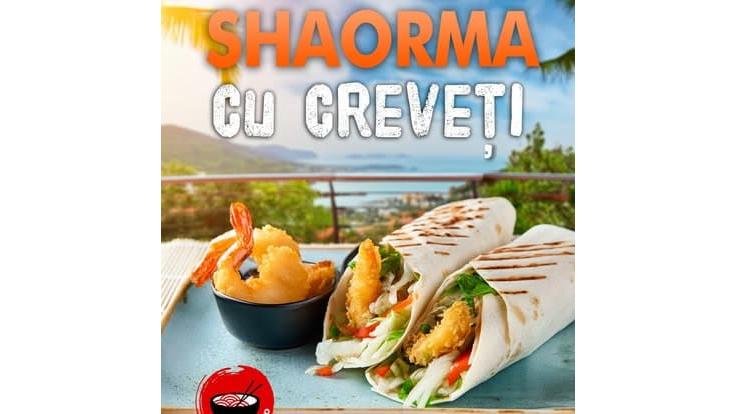 Shaorma  Baba Gump (cu creveti)