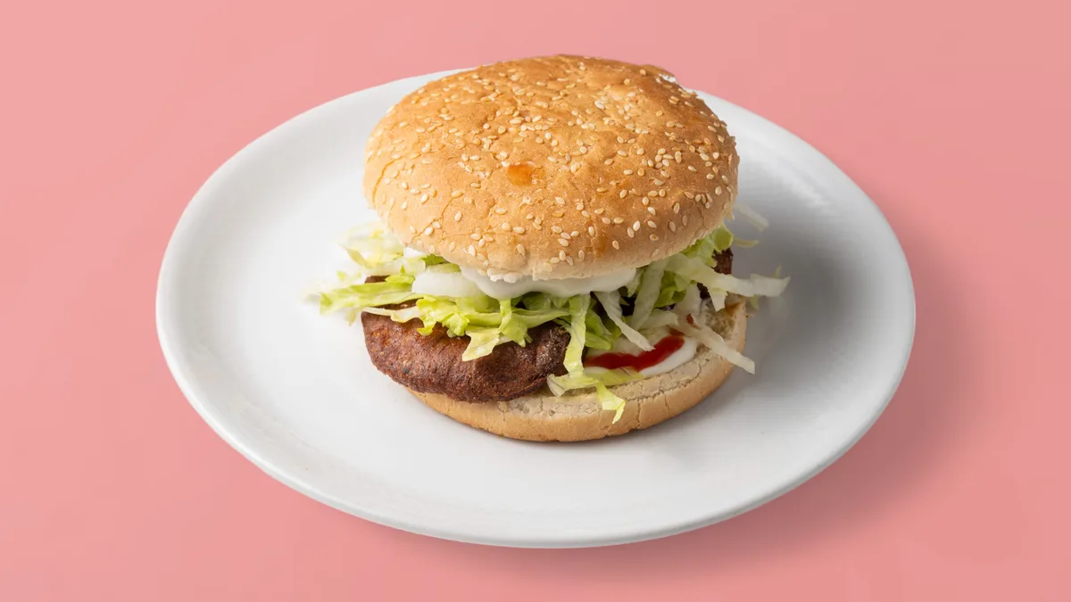 10. Hähnchen-Hamburger