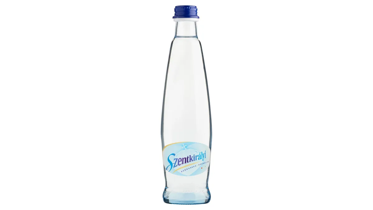 Szentkirályi Ásványvíz - szénsavas 0,33 l