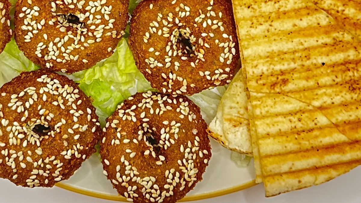 4 db Nagy Egyiptomi Falafel