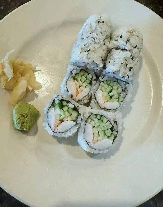 Shrimp Cucumber Roll