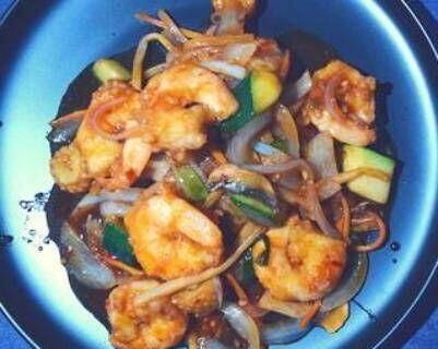 Spicy Garlic Shrimp