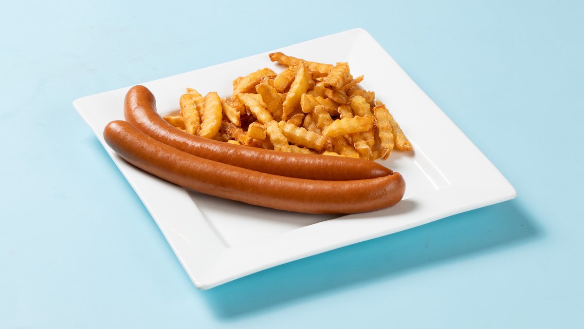 Pølse m/ Pommes Frites