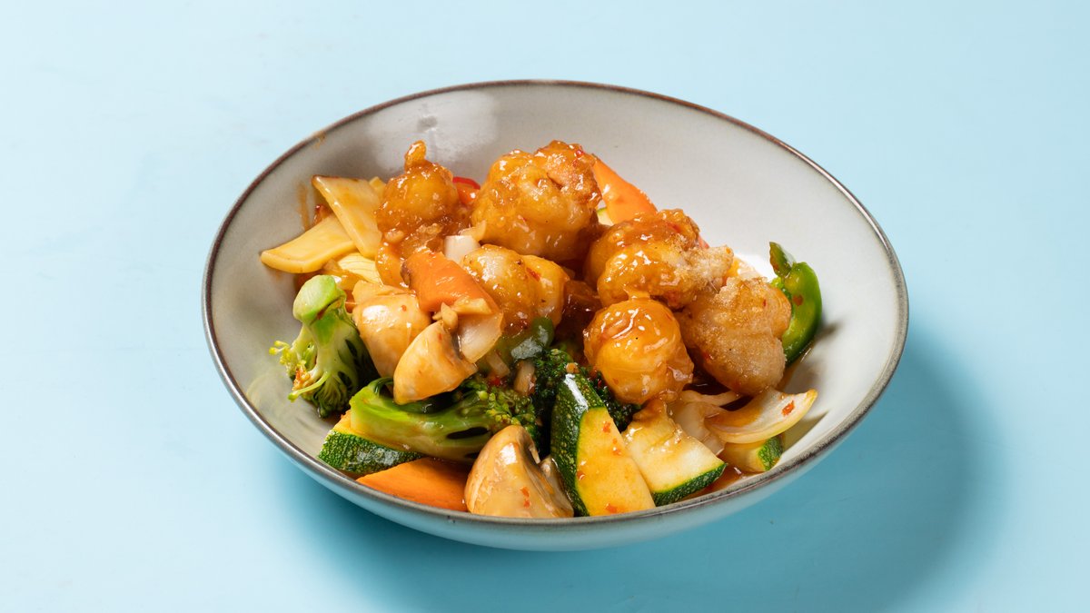 Scampi a la Szechuan 🌶
