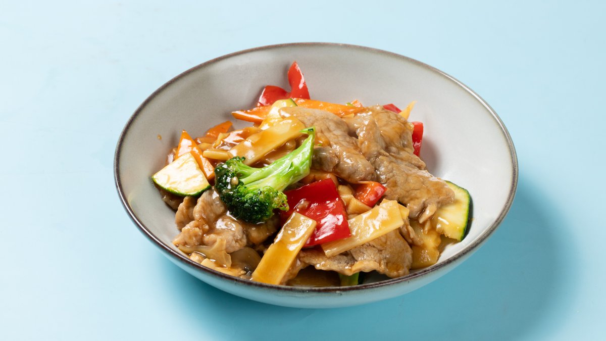 Svinefilet Chop Suey