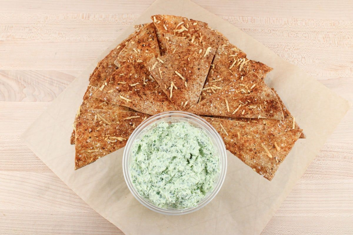 Original Dips + Chips or Veggies
