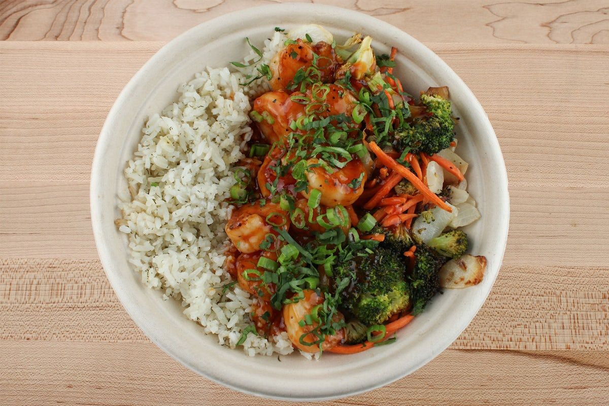 Red Chili Lime Shrimp Bowl [GF]