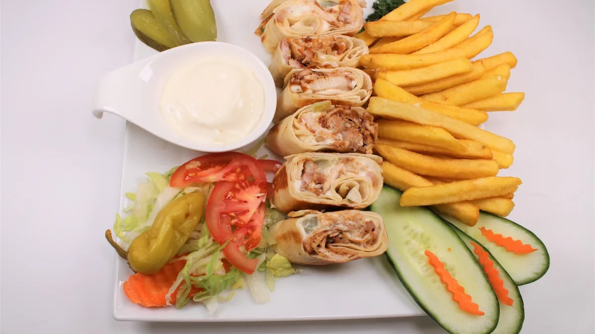 26. Shawarma original talíř