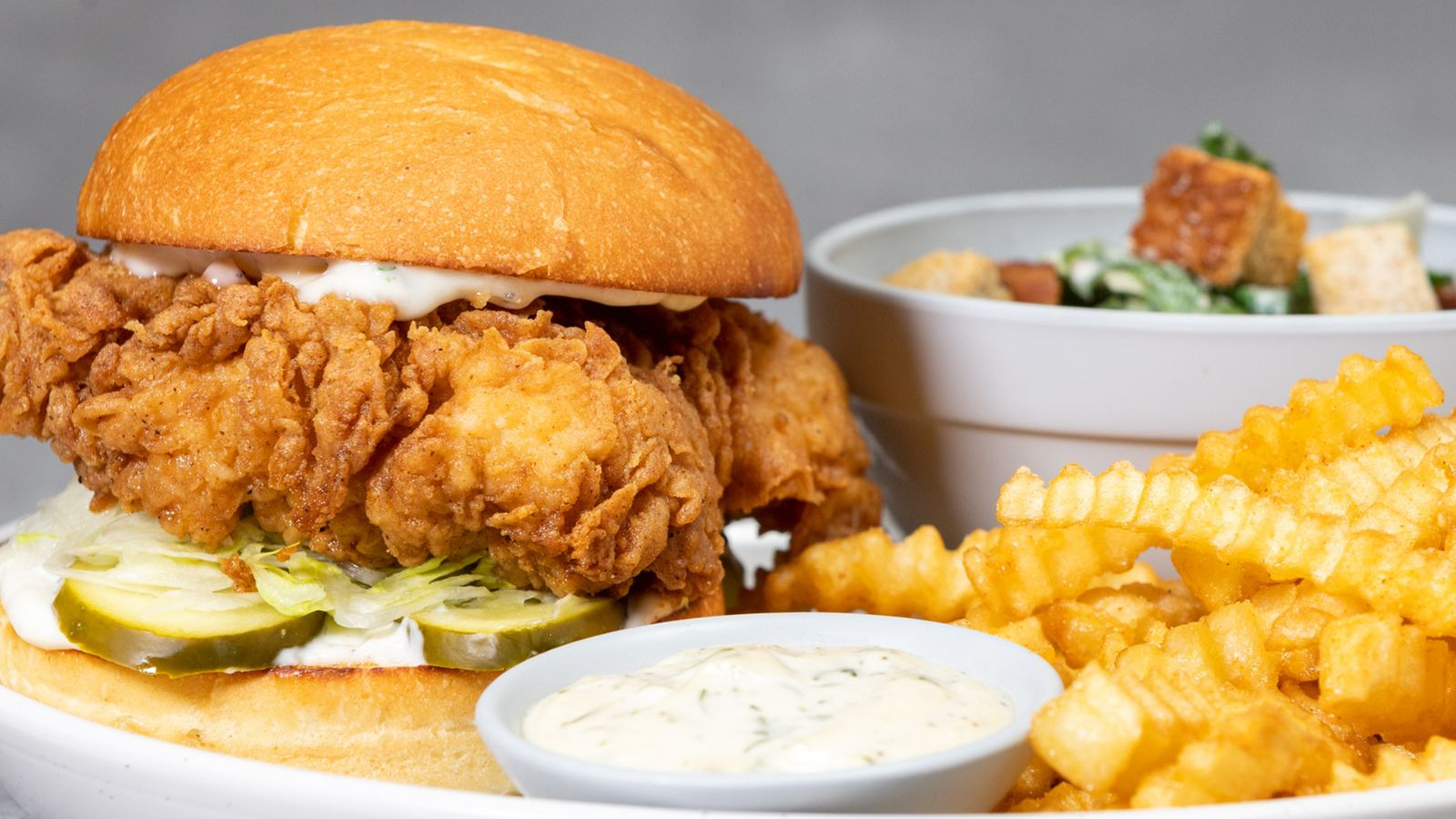 Classic Crispy Chicken Burger